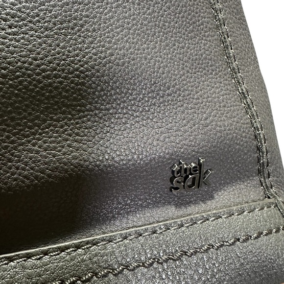 The Sak Gray Crossbody Leather Bag - Picture 4 of 14